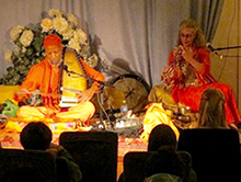 Laraaji Nadananda and Arji OceAnanda